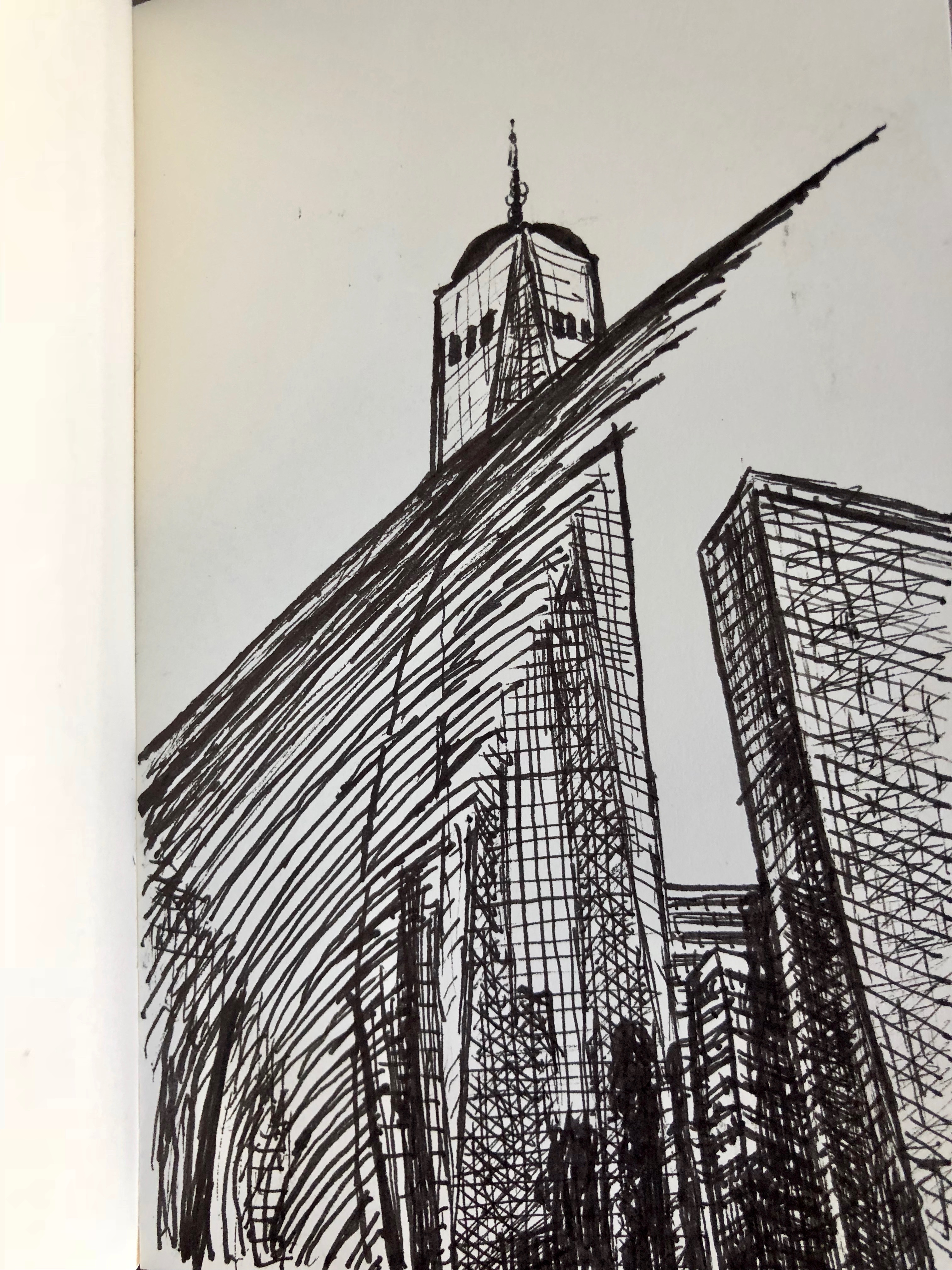 new york ink sketch